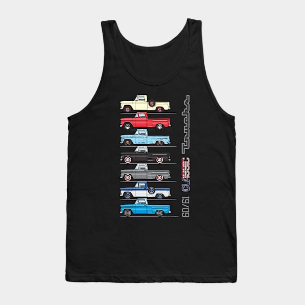 1960 1961 chevy truck stances Tank Top by JRCustoms44